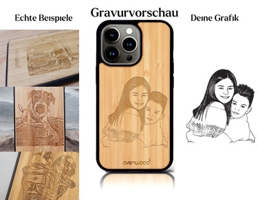 INDIVIDUEL iPhone 15 Pro Max bambou plastique